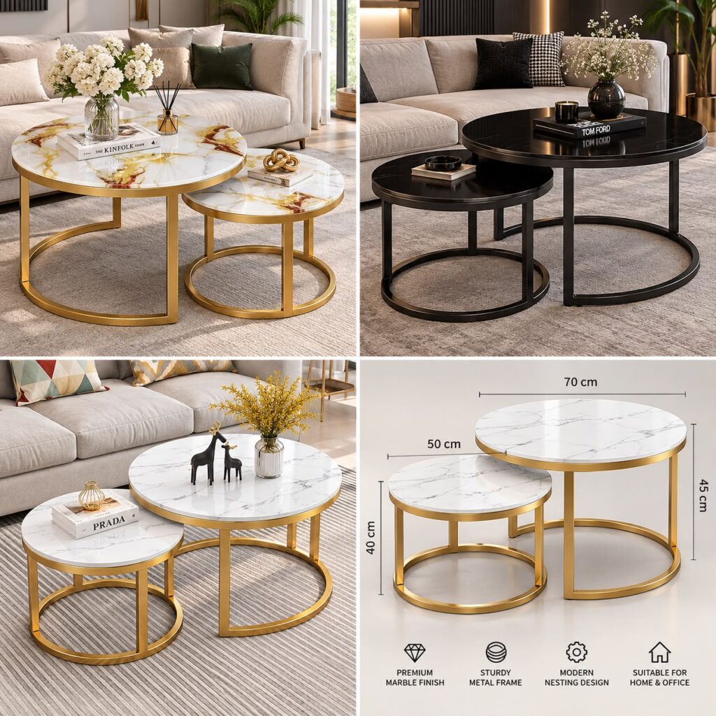 2 in 1 Center Table